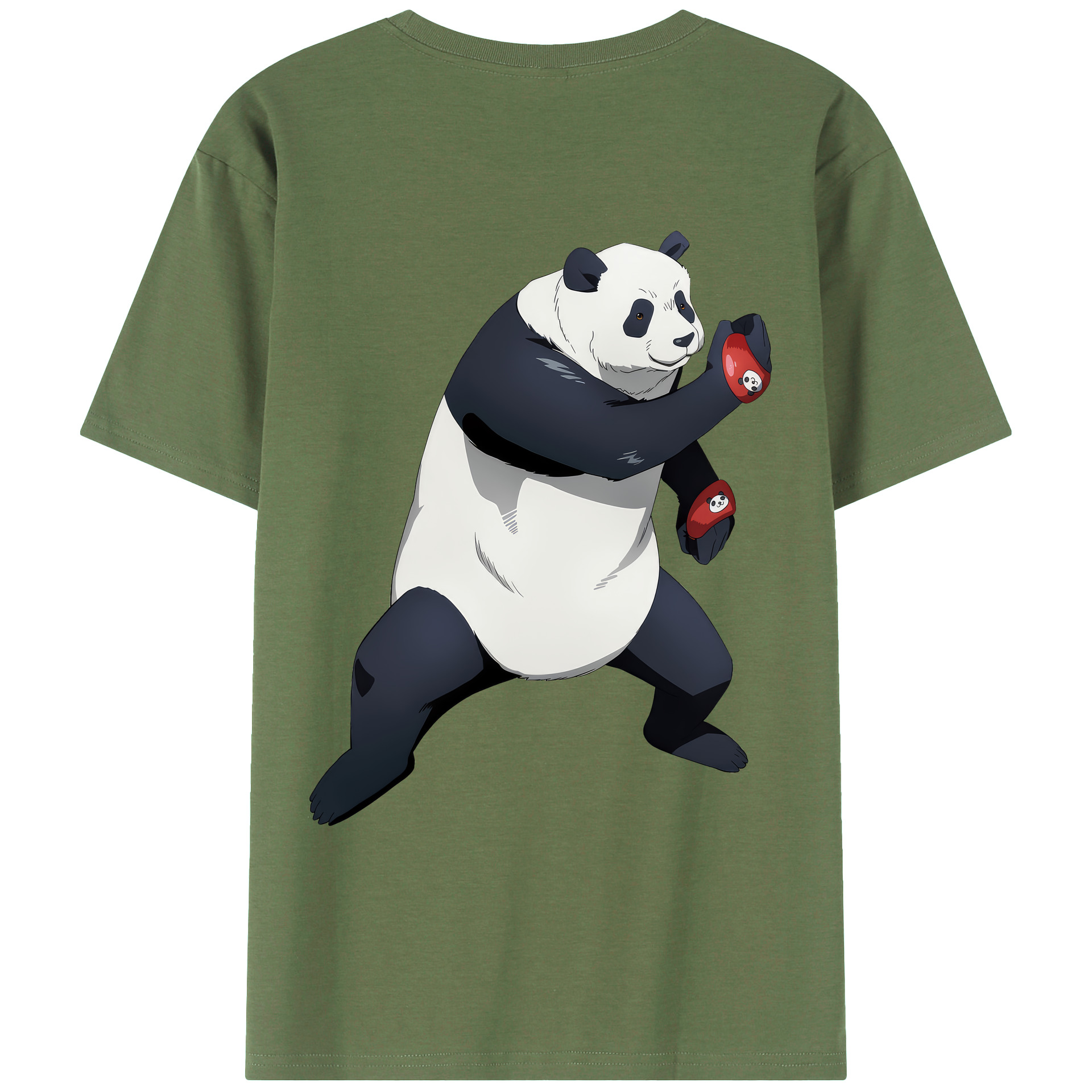（画像用） 呪術廻戦 Jujutsu Kaisen 綿100％ メンズ半袖Tシャツ（バックプリント） 通気性